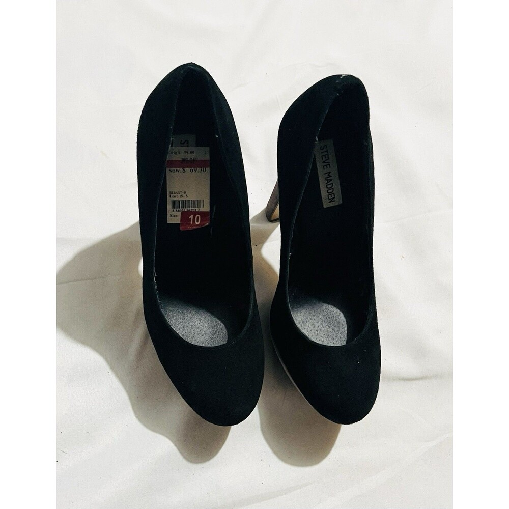 Steve Madden Women’s Beasst Platform Pumps Size 10 Black